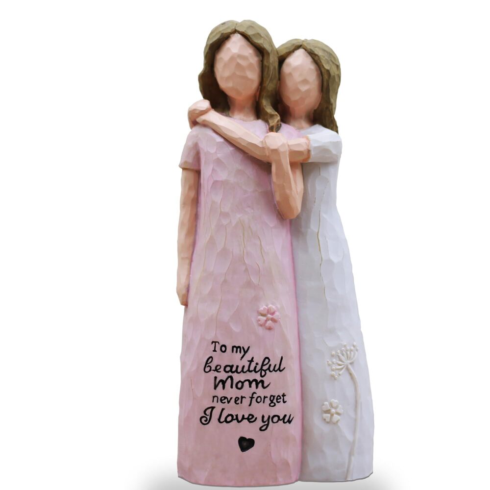 9888 Mother Daughter Gift, Birthday Gifts for Mom from Daughter, Sculpted